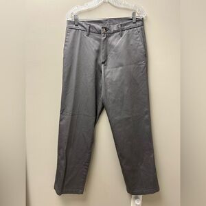 Men’s Grey Fitted Work Pants